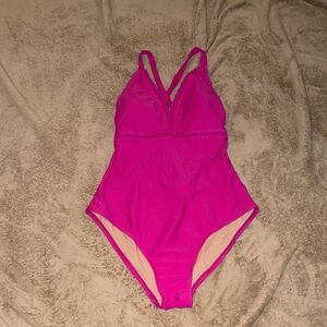 Kona Sol Pink Women's One Piece Swimsuit